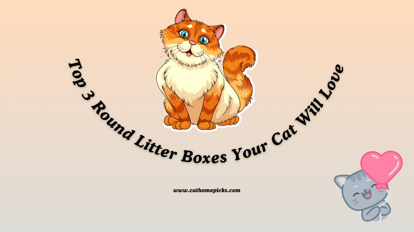 Top 3 Round Litter Boxes Your Cat Will Love