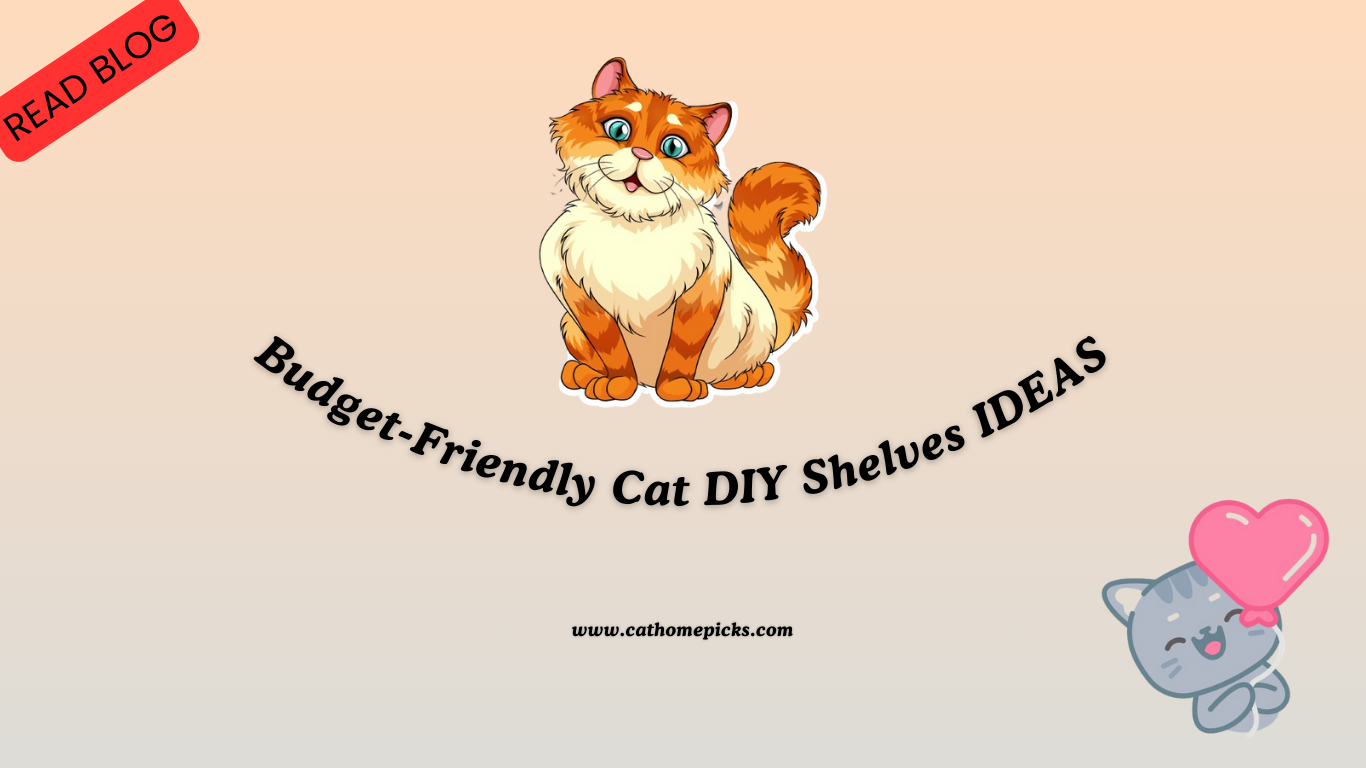 Budget-Friendly Cat DIY Shelves IDEAS