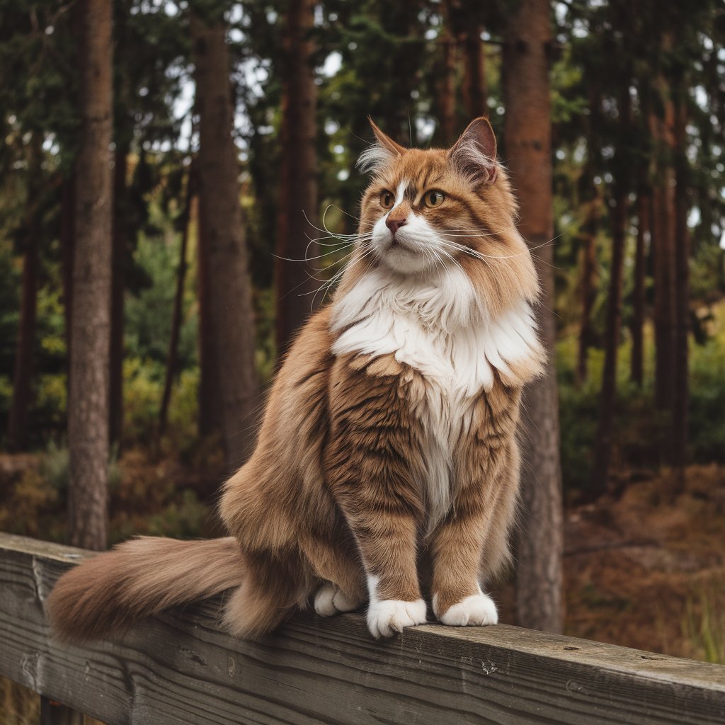 Maine Coon vs Norwegian Forest cat